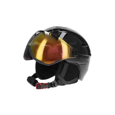 Damski kask 4F narciarski z wbudowanymi goglami AHELF032-20S