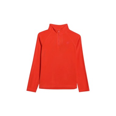  Bluza polar chłopięca ze stójką 4F ciepła UFLEM058-62S