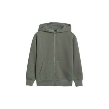 Bluza sportowa dresowa rozpinana z kapturem chłopięca 4F TSWSM2135-23S