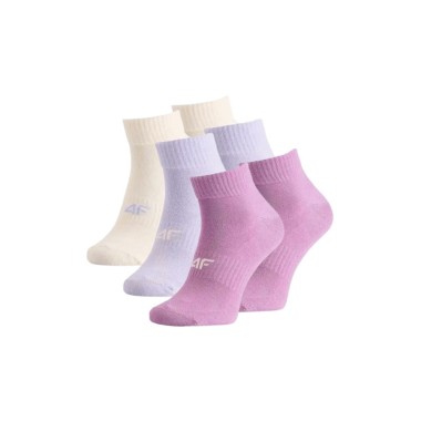Skarpetki skarpety casual za kostkę damskie 4F 3pak USOCF448-95S