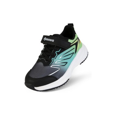Buty sportowe chłopięce Apawwa na rzep G1865P czarno zielone