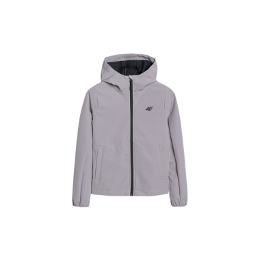 Kurtka wiatroodporna softshell membrana 5000 chłopięca 4F TSOFM306-25S
