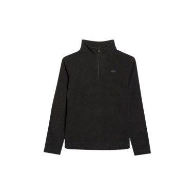 Bluza polar chłopięca ze stójką 4F ciepła UFLEM058-20S