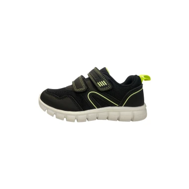 Buty sportowe dziecięce Apawwa na rzepy ABC2253R czarno zielone