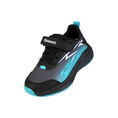 Buty dziecięce sportowe Apawwa na rzep G1855R czarno niebieskie