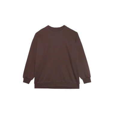 Bluza dresowa oversize nierozpinana bez kaptura damska 4F TSWSF1055-80S