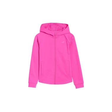 Bluza sportowa rozpinana z kapturem dziewczęca 4F TFSWF448-55N