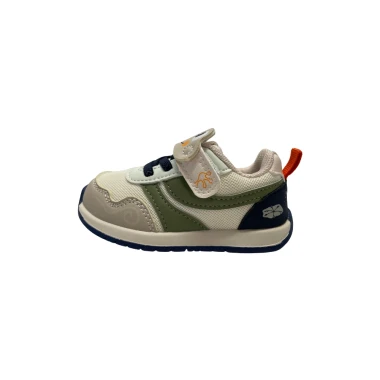  Dziecięce buty sportowe na rzep Apawwa żabka ABC1232P beżowe khaki
