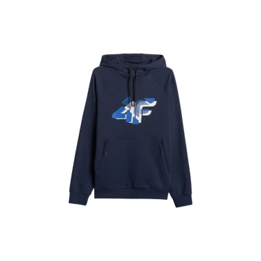 Bluza dresowa nierozpinana z kapturem męska 4F TSWSM2241-31S
