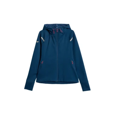 Bluza dresowa slim z kapturem damska 4F TSWSF2172-46S