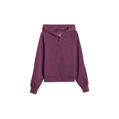 Bluza dresowa regular z modalem damska 4F TSWSF2178-60S