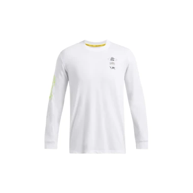  Męski longsleeve treningowy koszulka Under Armour UA Curry 1387109-100