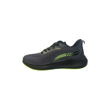Buty sportowe dziecięce młodzieżowe wygodne lekkie Apawwa LG1020P szaro zielone