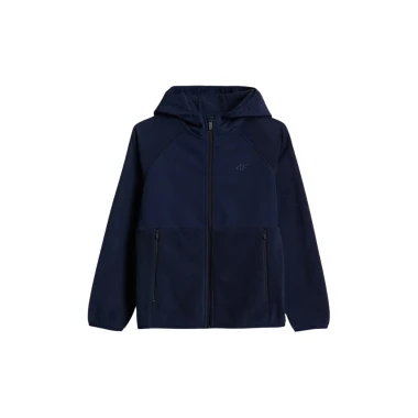 Polar bluza regular z kapturem chłopięcy ciepły 4F TFLEM471-31S